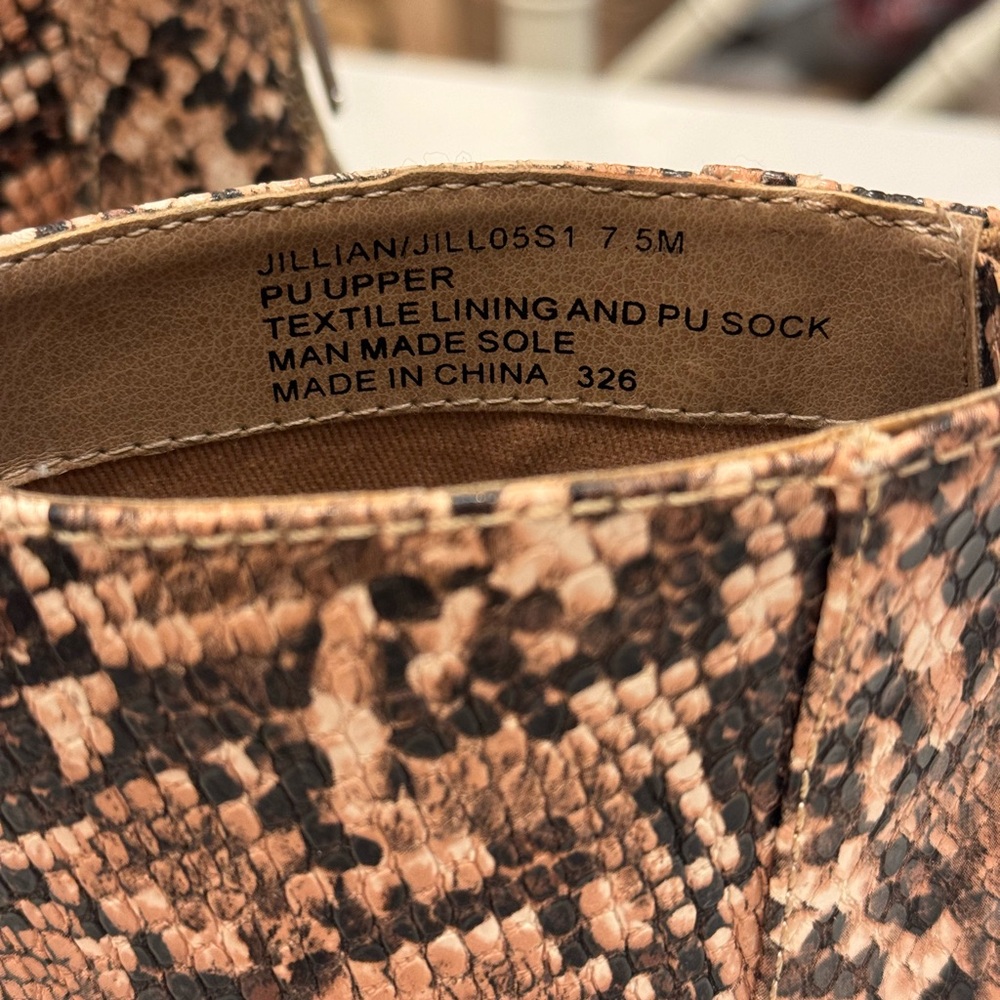 Steve Madden Snakeskin Booties - image 8